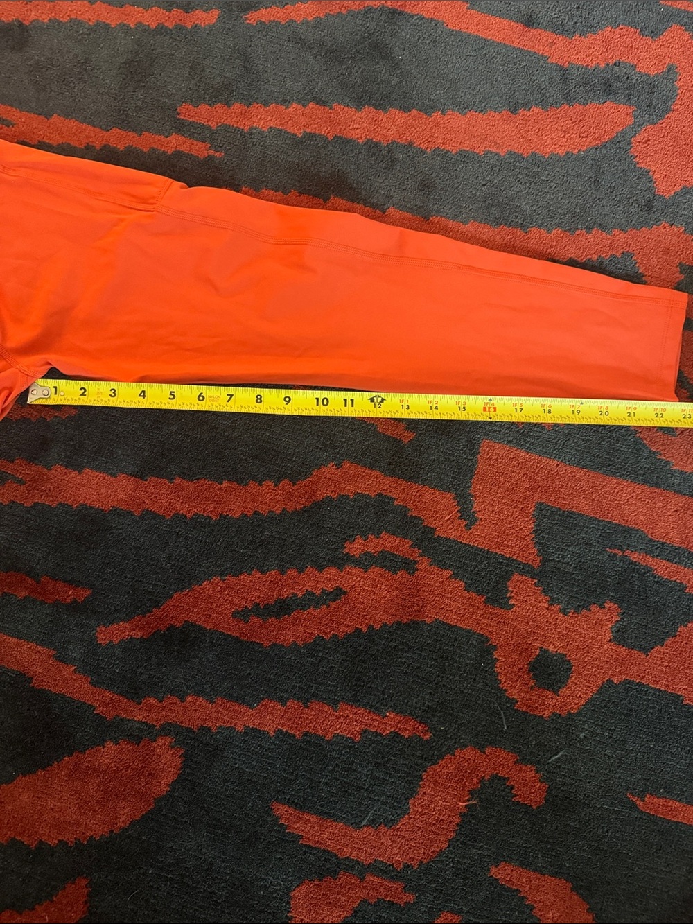 Two pairs girlfriend collective Orange and Plum Leggings - Picture 7 of 13